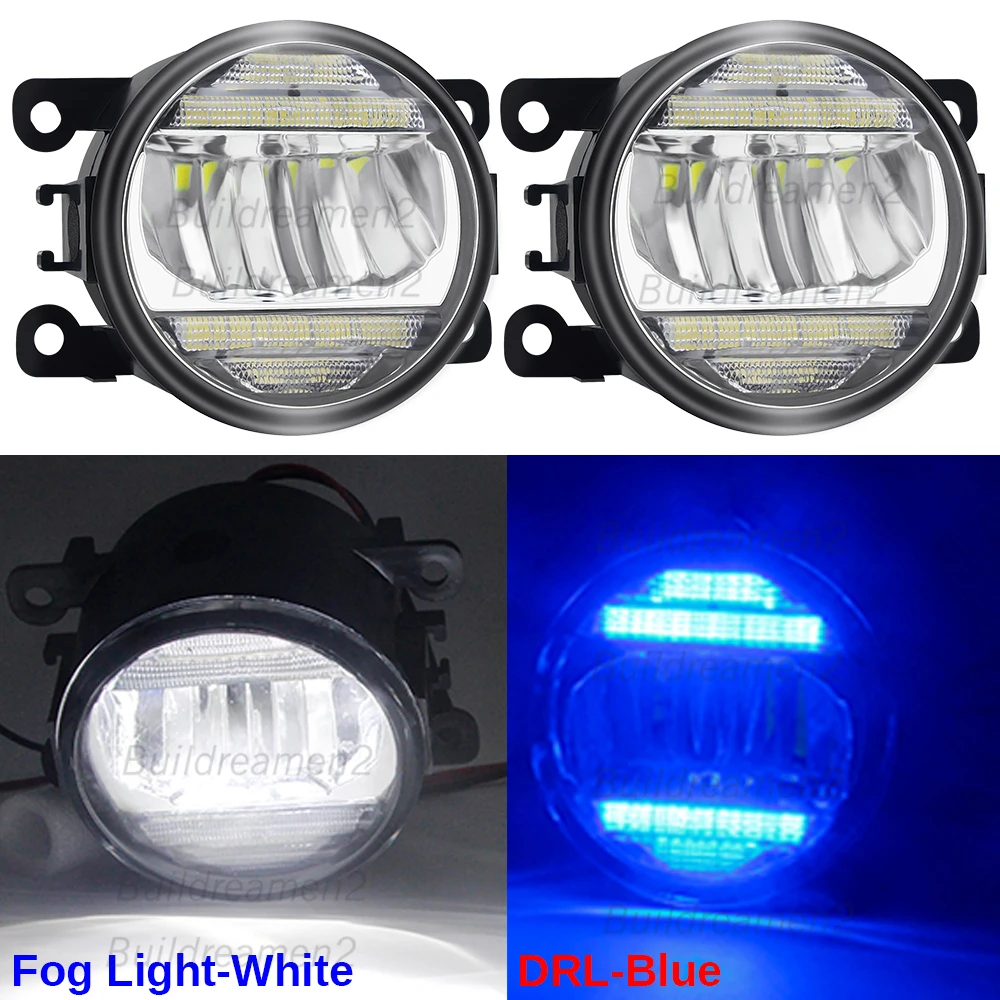 2IN1 30W Car External LED Fog Light Assembly Daytime Running