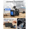 TB1200 Portable Power Station, 1152Wh LiFePO4 Solar Generator, 3*1200W(Peak 2400W)AC outlets, fully recharged in 2 hrs, Backup 4