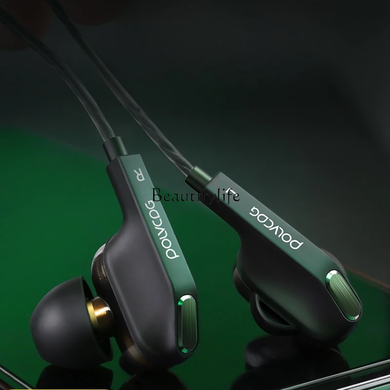 

Headset Wired Gaming Electronic Sports Typec 3.5 in-Ear Computer with Microphone