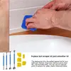 Silicone Caulk Remover Tool Silicone Scraper Tool Glass Glue Angle Scraper Grout Scraper Caulk Finishing For Window Sink Tile 4