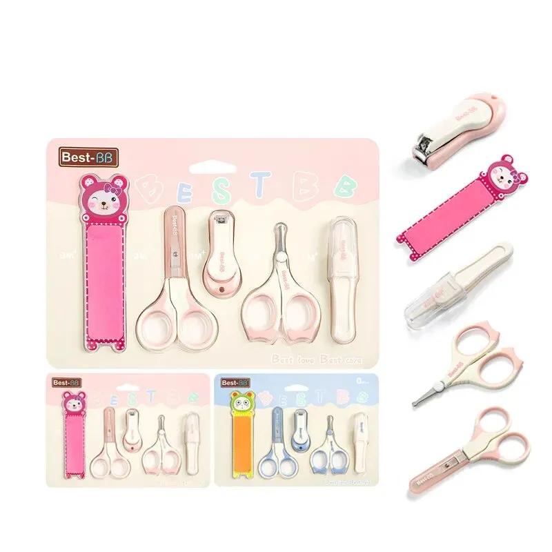 Children's Nail Scissors 5-piece Set for Babies nail clippers