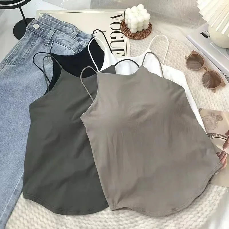 섹시한 캐미솔 여성 속옷, 와이어 프리 탱크 크롭탑 티, 심리스 란제리 브라렛, 뷰티 백, 무선 튜브 탑, 스포츠 캐미스