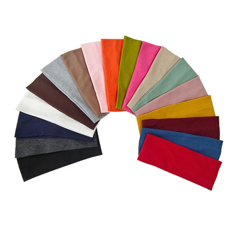 Fashionable Wide Band Headbands Headdress for Women’s Sports and Casual Wear - Image 3