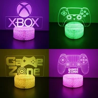 gaming night light NEON GAMER 3D Lamp LED Night Light Gaming signs 1