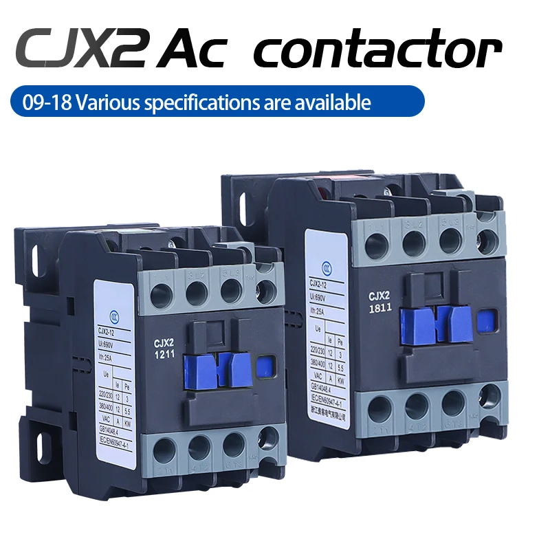 AC контактор для дома 1211 1811 380V 220V 110V