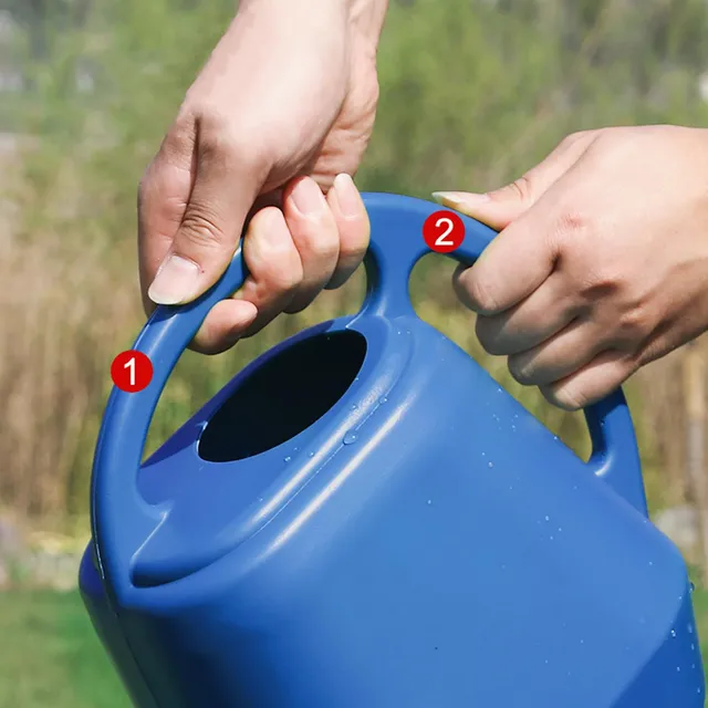 Home Garden 4L Watering Can Long Mouth Large Capacity Plant Sprinkler Garden Tool Lightweight Watering Pot 5