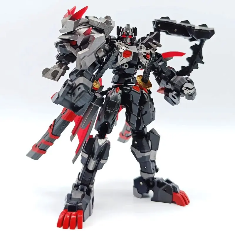 

In Stock Transformation Toy New CD-01B Black Lion Dark OP Lion King Commander Robot Model Action Figures Toys Collection Gifts