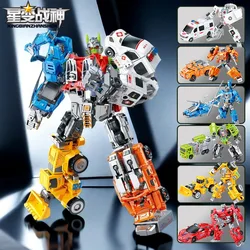 Ultimate Transformation Defender Action Figure Collection Set (No retail box)