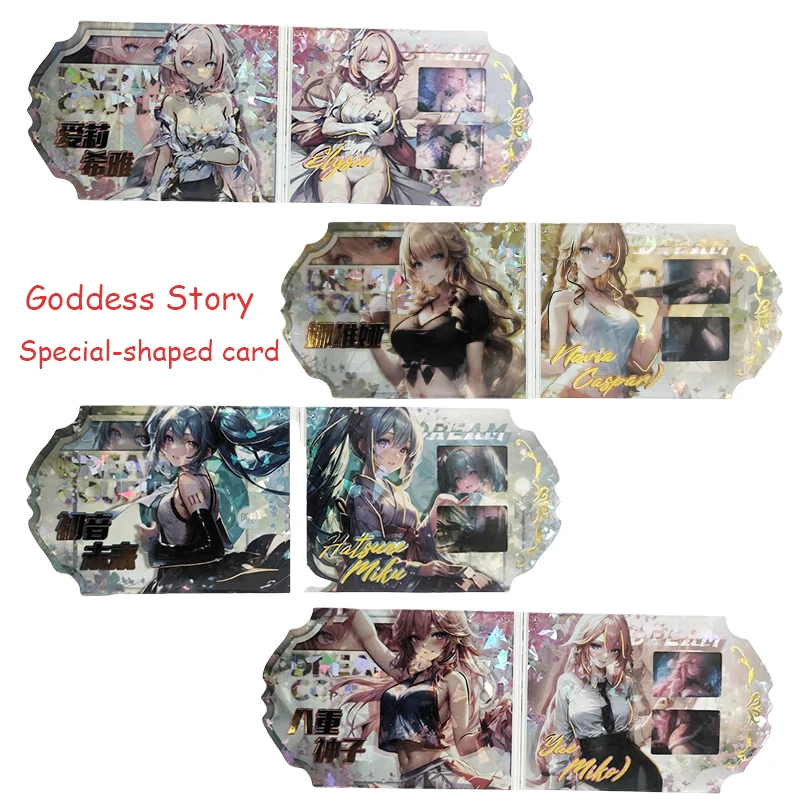 

Особая двухслойная карта со сказками богини, Хатсуне Мику вельбуру, zebul, коллекция аниме игр, флеш-карта, редкие карты, настольные игры, игрушки