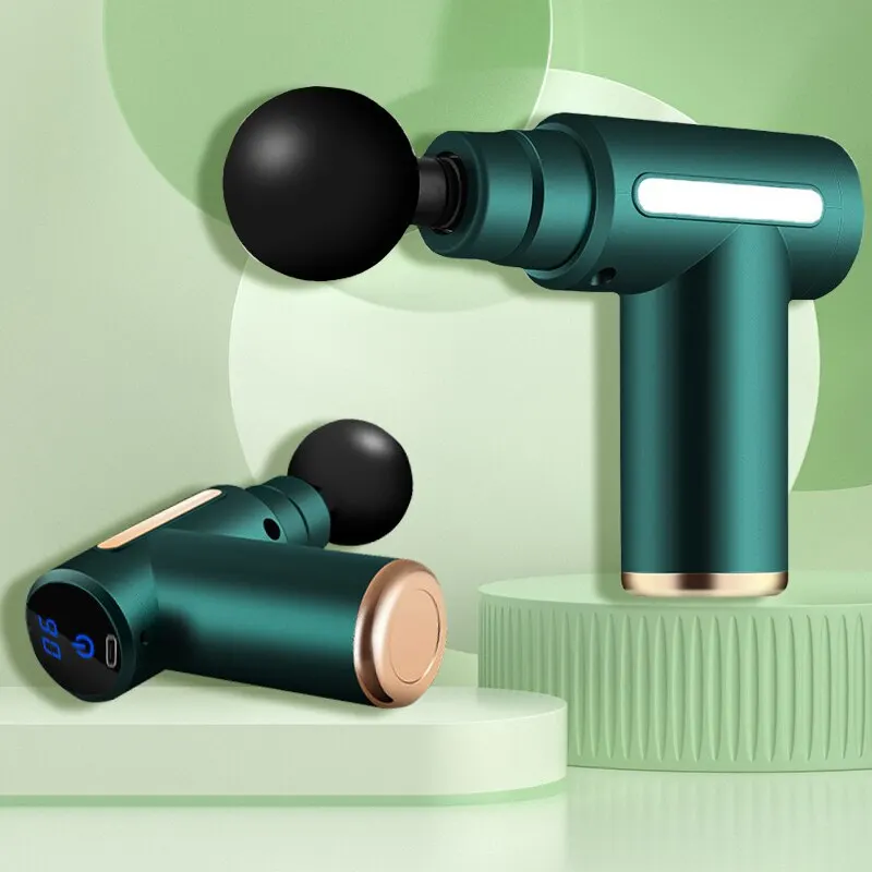 Mini Fascia Gun Wireless Massage Gun Muscle Relaxation Massage Equip Neck Membrane Rob Cervical Spine Massage_voghion.com