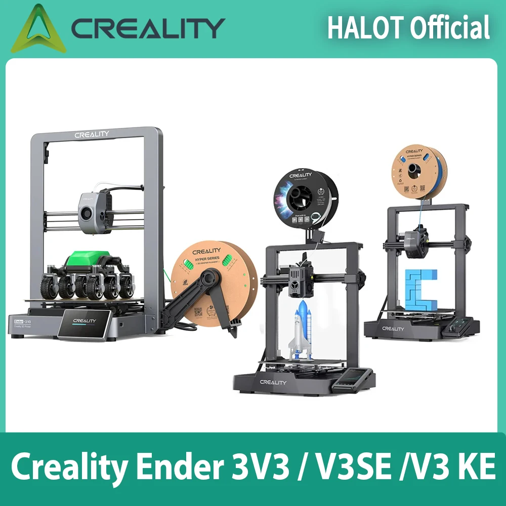 Creality Ender-3 V3 KE 500mm/s Fast Printing Speed Self-test with