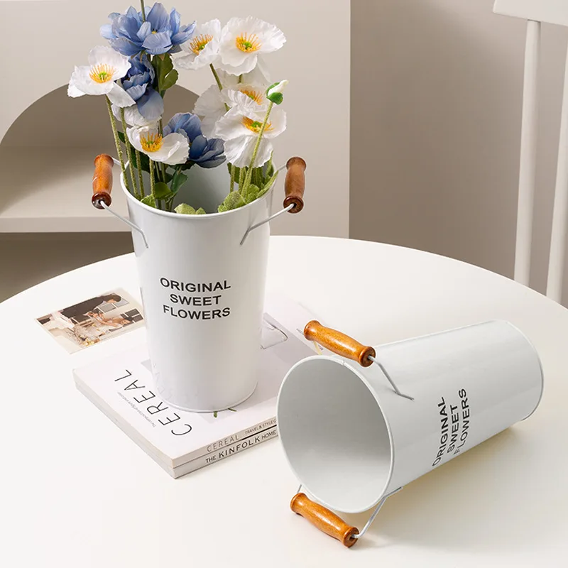 Storage Bucket Bar Ice Bucket Container Wine Champagne Beer Chiller Garden Plants Flower Vase Multi Functional Storage