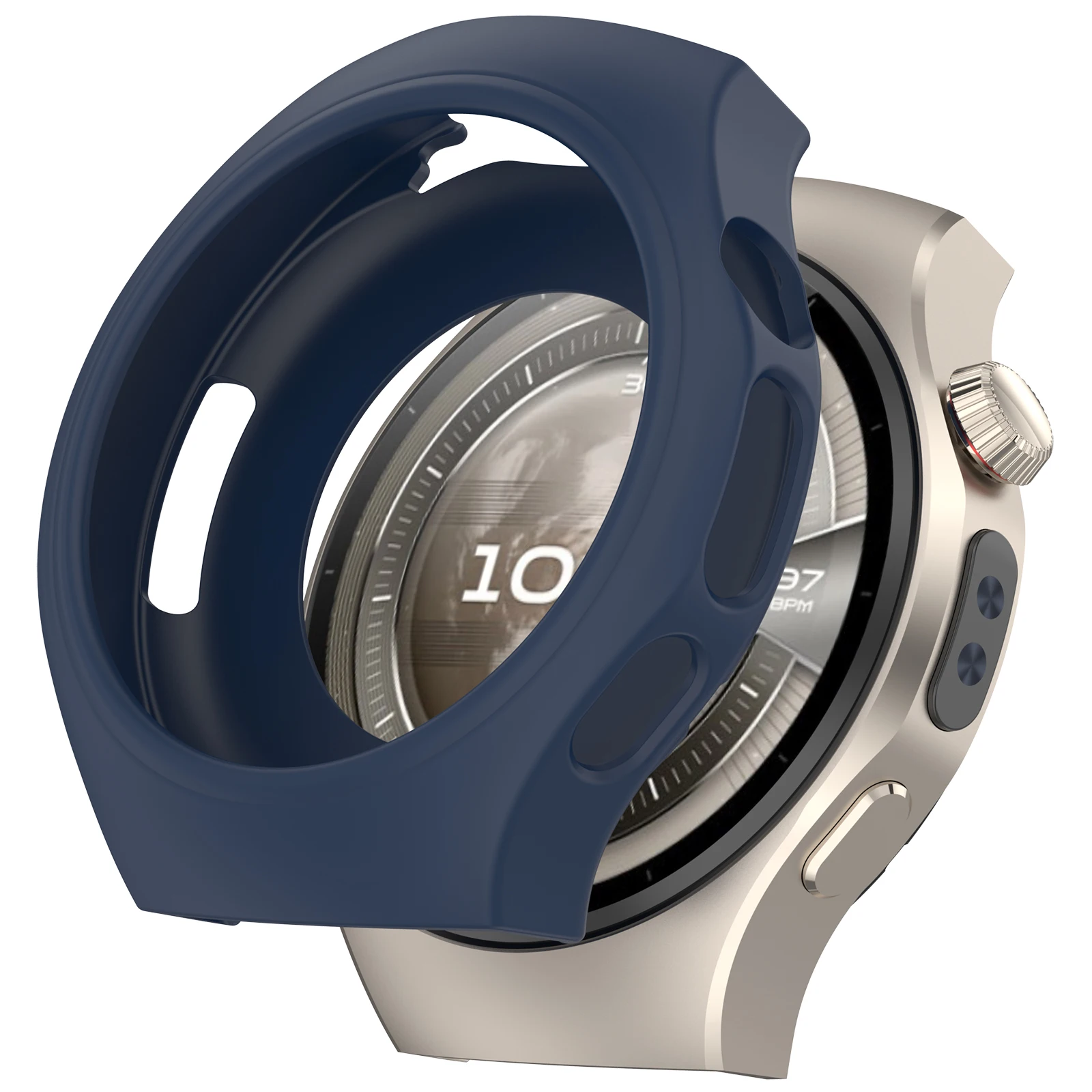 High-Quality Soft Silicone Anti-Scratch Protective Watch Decoration Case