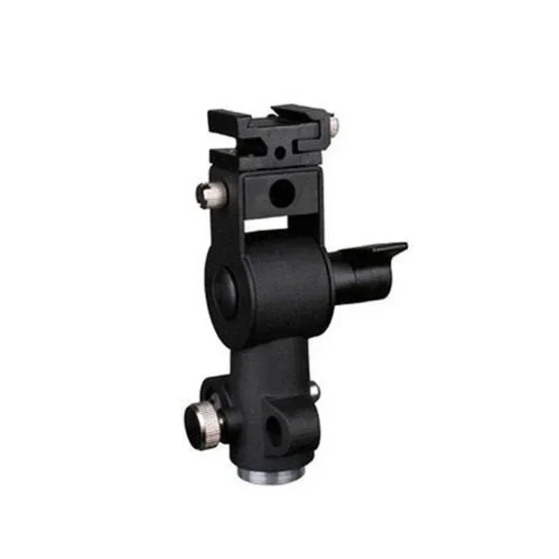 Type D Flash Hot Shoe Umbrella Holder Mount Bracket 1/4 "to 3/8" Screw Adapter for Camera Flash LED light Light stand