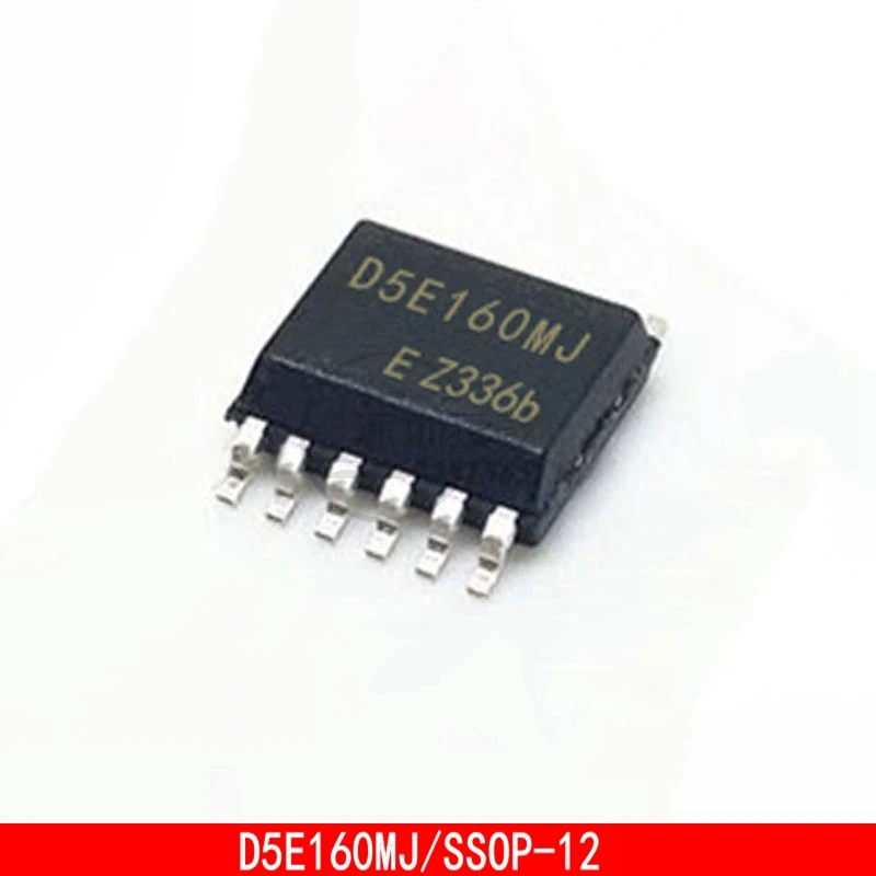 1-5PCS D5E160MJ SSOP-12 Benchi 350 New Passat Computer Left Front Parking Lamp Driver Chip 5pcs new sp3222eea l tr rs 232 chip 2 driver 2 receiver ssop 20 sp3222eea integrated circuit