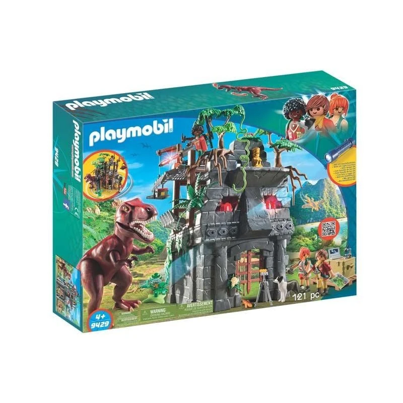 Playmobil Base Camp With Trex - Action 
