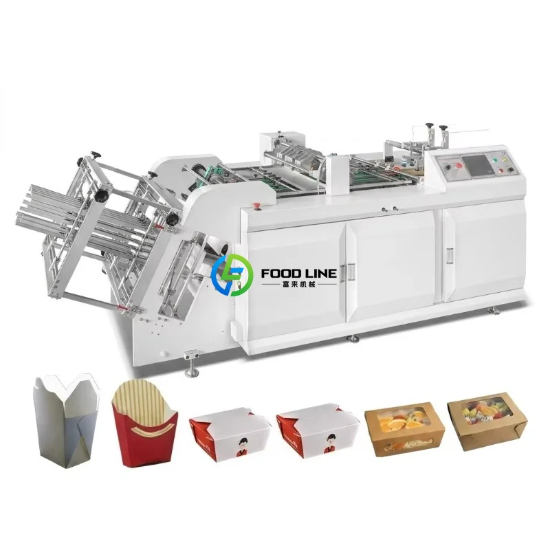 Linea di Produzione Completa per Cartoni Industriali, Macchinari Integrati per la Fabbricazione Dotati di Alimentatore Automatico per Cartoni