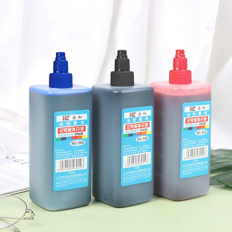 500ml 매끄러운 잉크 영구 건조 그래피티 오일 마킹 펜 예술 및 공예 용품용