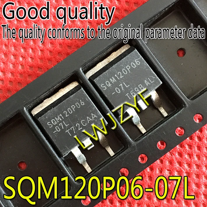 

(5 шт.) Новинка Φ SQM120P06 TO-263 P 60V120A MOSFET P-channel chip Быстрая доставка