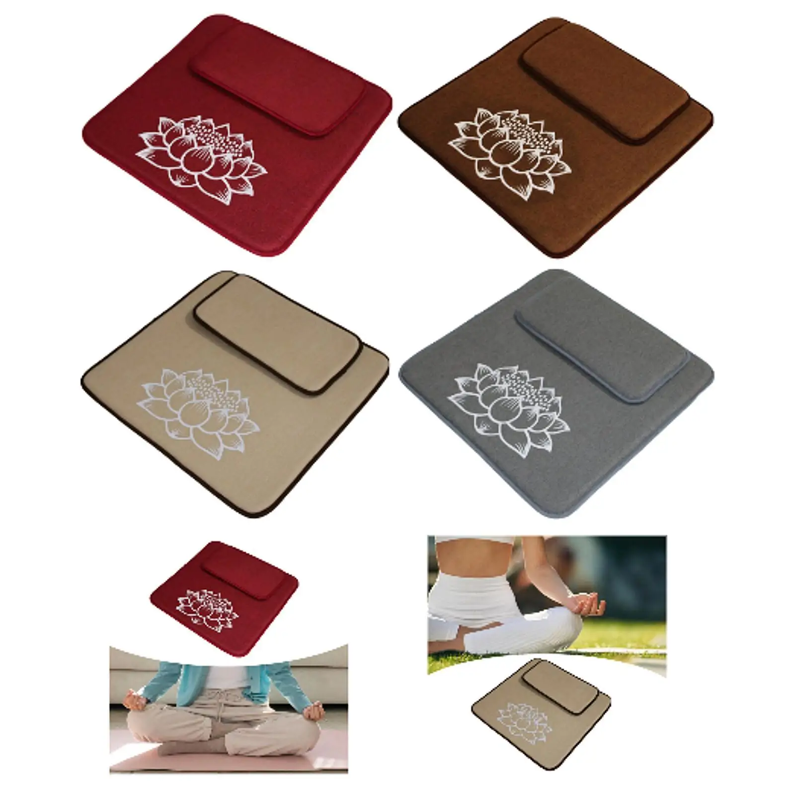 Meditation Cushion Seat Yoga Seating Bedroom Reading Prayer Floor Pillow Set Meditation Cushion Seat Yoga Seating Bedroom Reading Prayer Floor Pillow Set