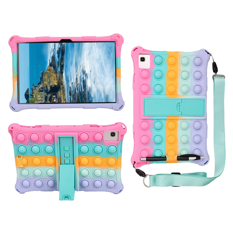 Capa Bolha Macia para Crianças Estojos Anti-queda para Smartphones Capas de Silicone Teclast M40 Pro T50 P20s T40 Pro 5g 10.4 2023 - Imagem 5