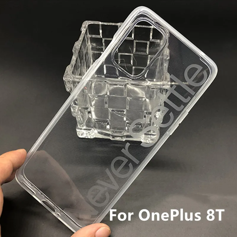Cover Custodia Per Oneplus 8t In Silicone Tpu Trasparente Morbida Ultra - Foto 9