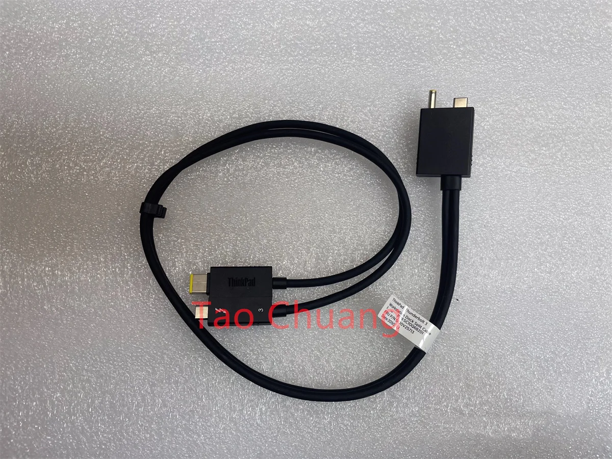 Usb Workstation Base Expansion Dock Cabo de Dados para Lenovo Thinkpad Thunderbolt Sc10q68201 5c10v25713