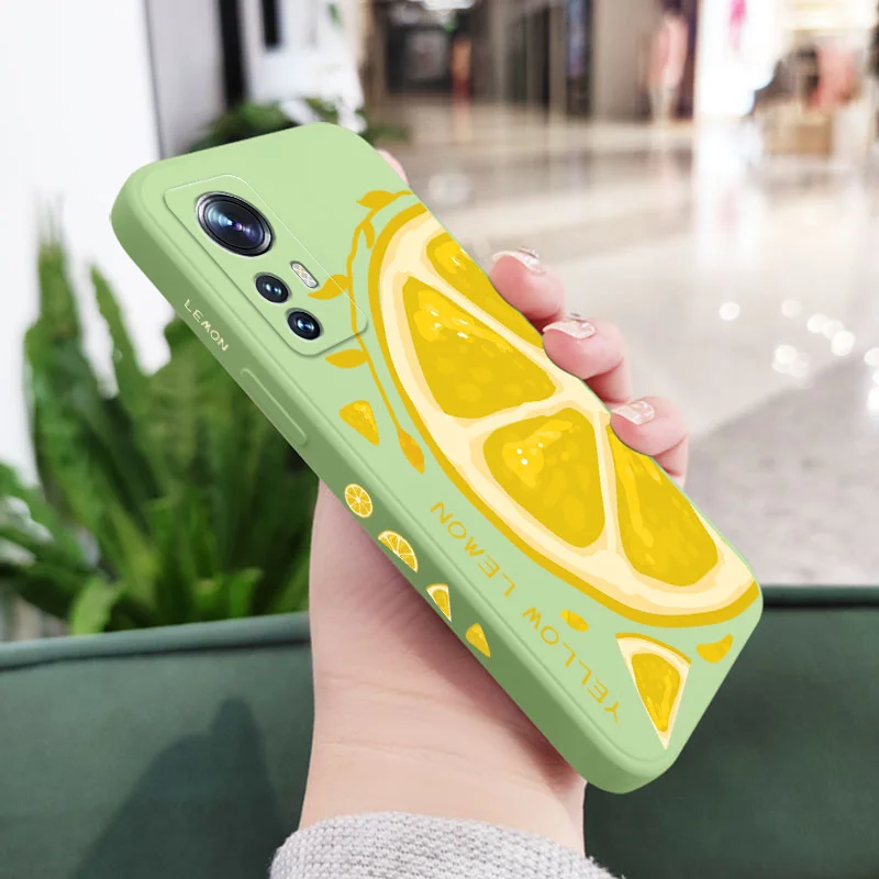 Vibrant Fresh Lemon Phone Case – Durable Protective Cover in Refreshing Style