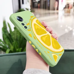 Vibrant Fresh Lemon Phone Case - Durable Protective Cover in Refreshing Style for Mi 15 (Light Green 1)