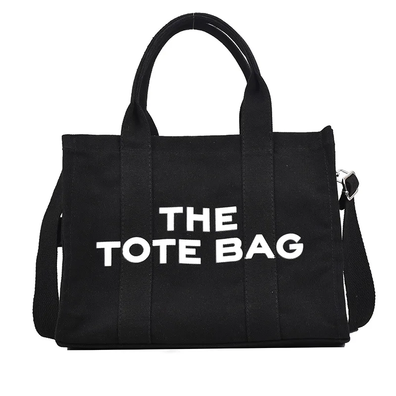 

Canvas Single Shoulder Letter Bag Printed Large Capacity New Handbag For Woman Crossbody High-Quality Messenger Versatile Luxury