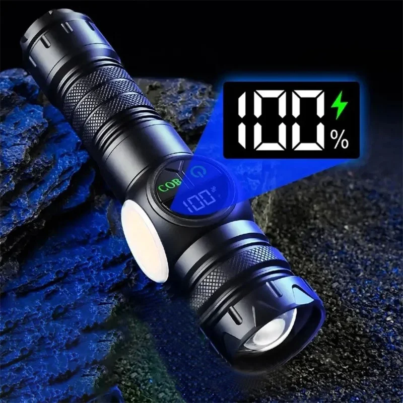 Rechargeable Magnetic LED Flashlight 2