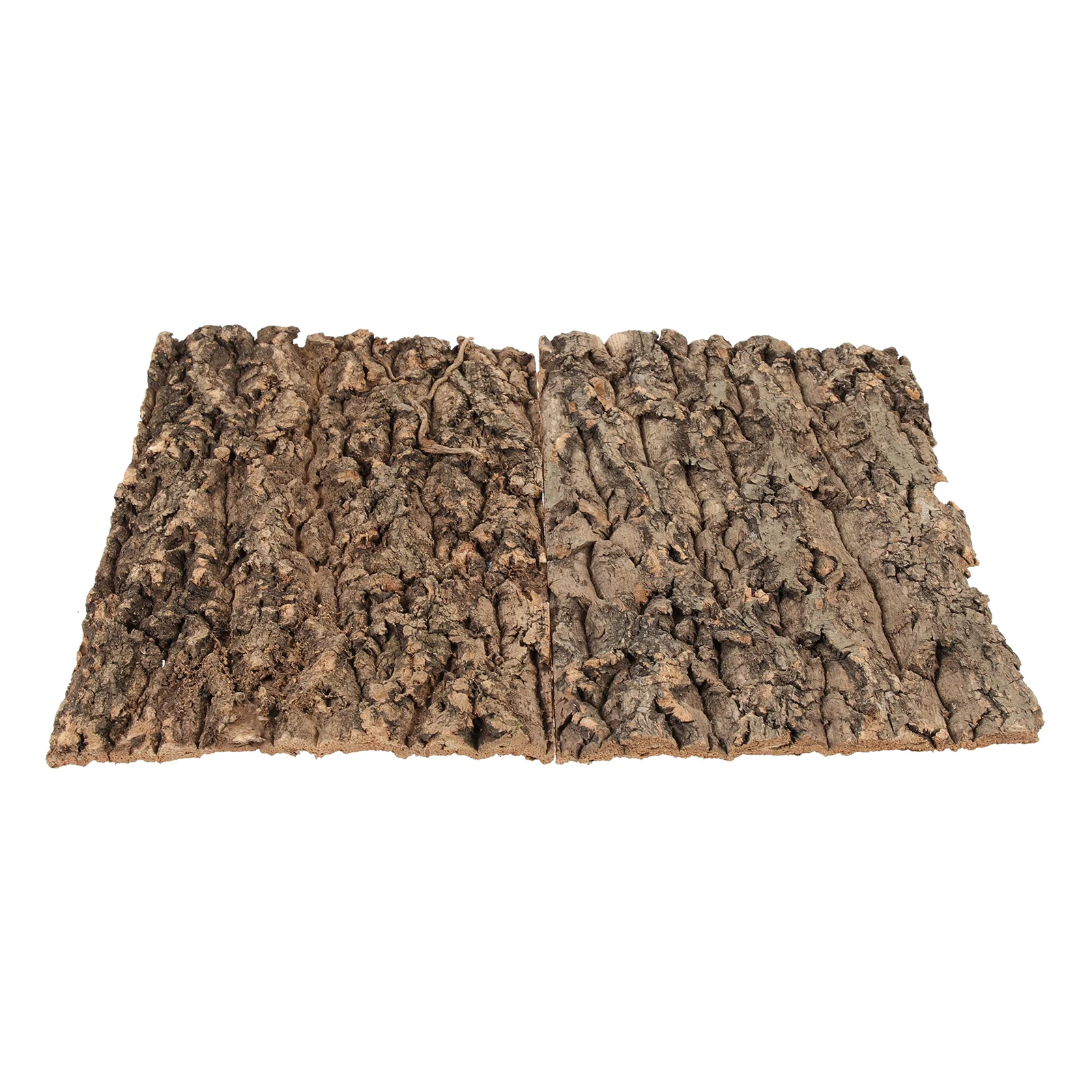 

2 Pcs Reptile Bark Climb Platforms Indoor Plants Cork Reptiles Decor Fish Tank Terrarium Decorate