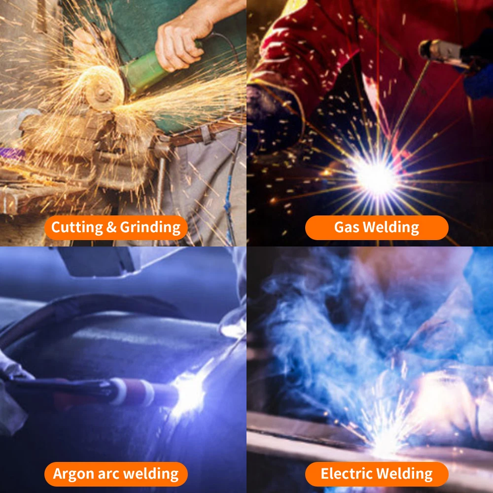 Welding Glasses Goggles Sunglasses Glass Lenses Welder Cutting And Grinding Anti-splash Special Welding Protective Glasses