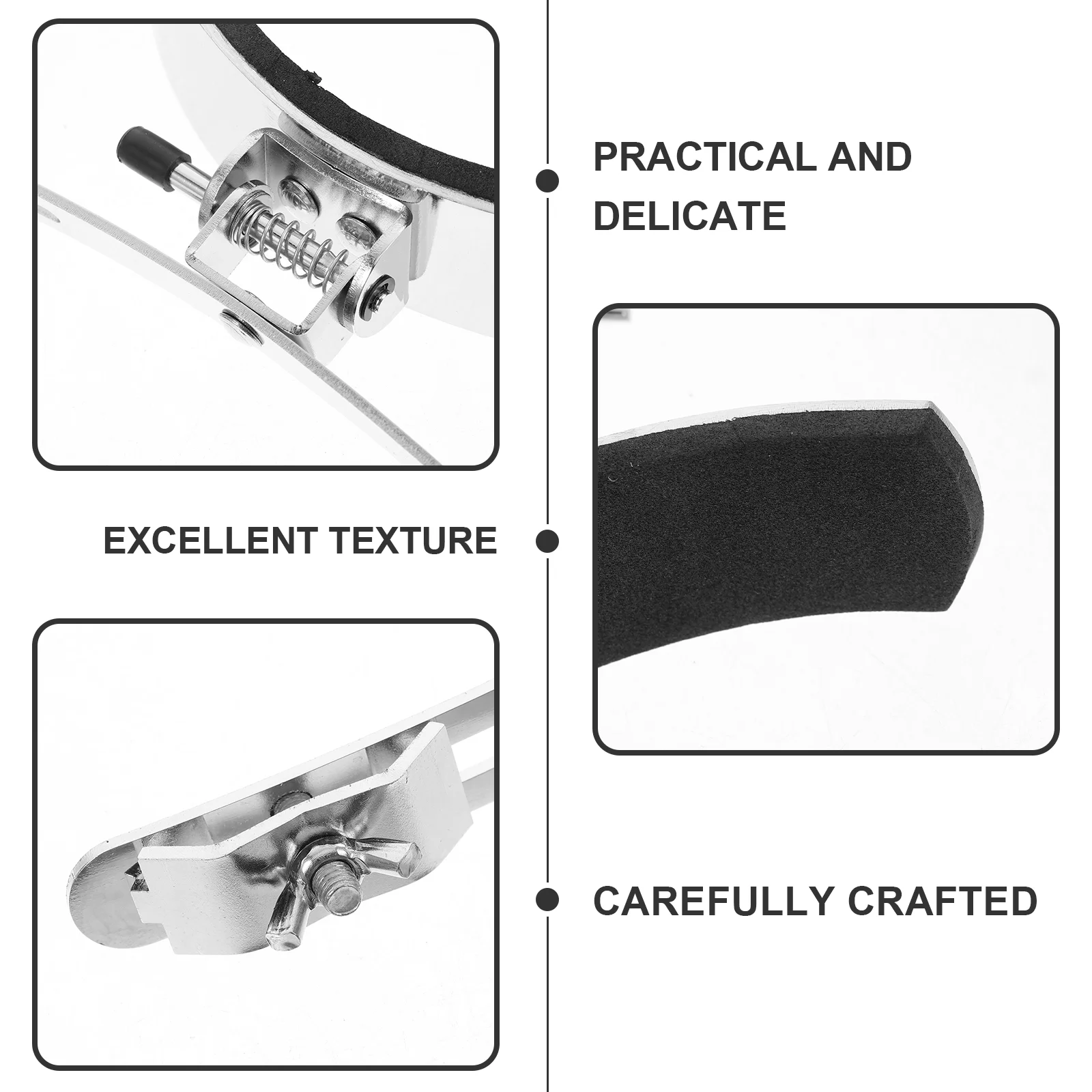s Leg Support Accessory Stainless Steel Portable Easy Install Compatible Various Drum Models Snare Drum Metal Support