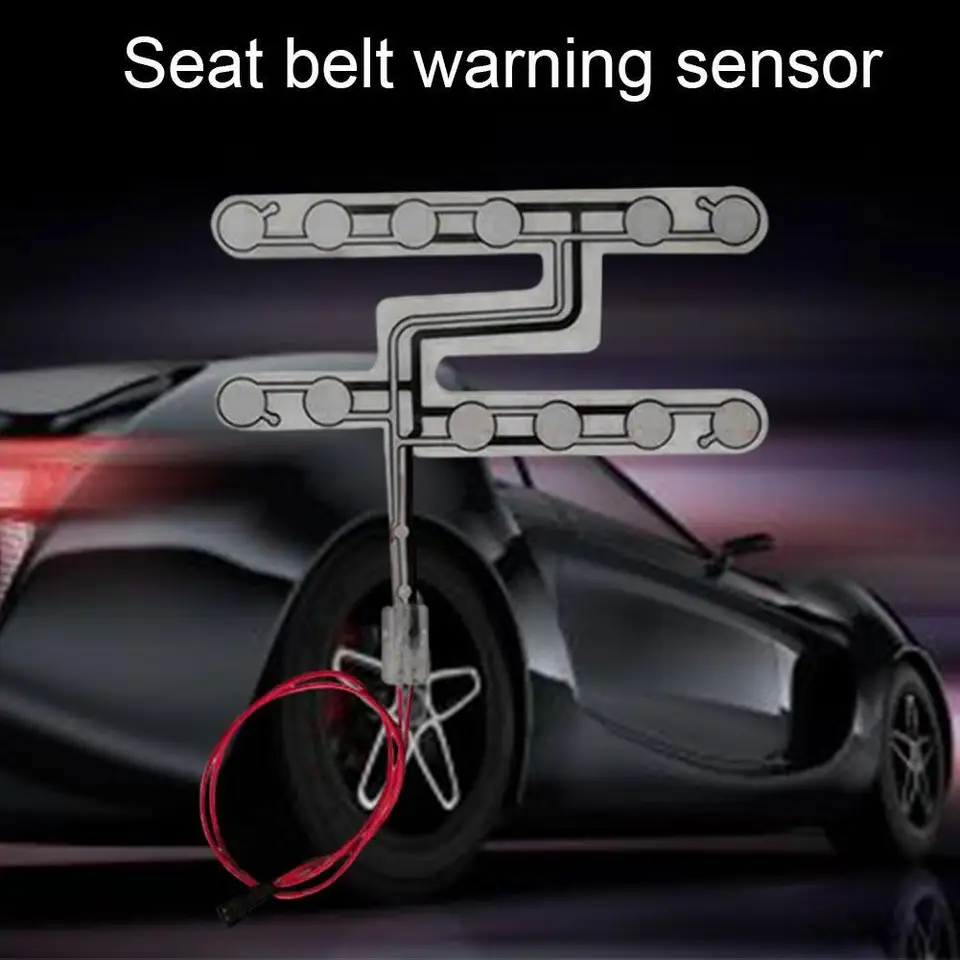 WAITLOVER Universal Car Seat Pressure Sensor - Seat Belt Reminder Pad ...