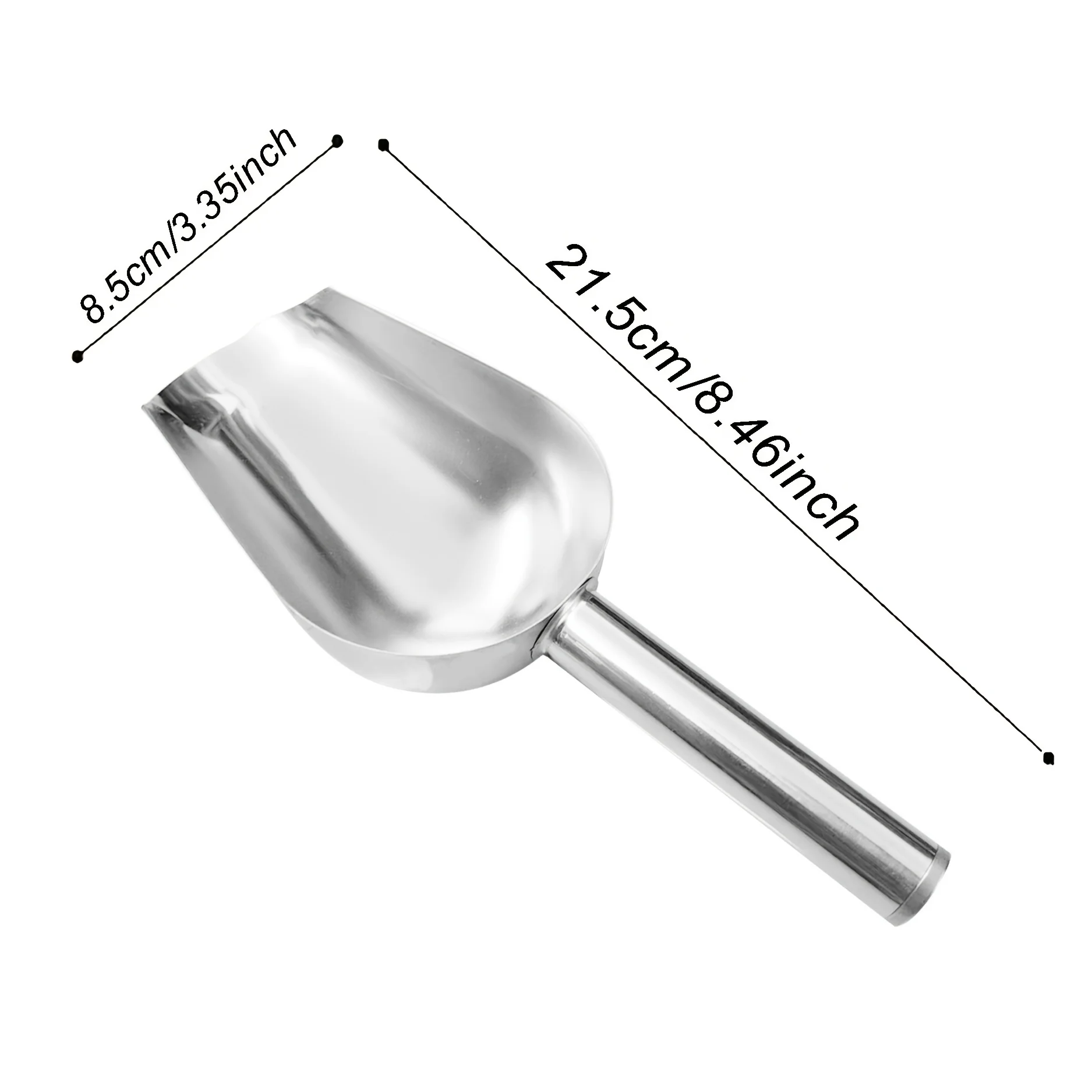 Stainless Steel Scoop Set 6