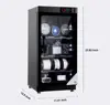 50L 4 Layers Camera Dry Cabinet Digital Control Camera Lens Dehumidifying Dry Cabinet Noiseless Camera Lens Storage Box 3