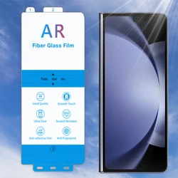 Enhanced Anti-Reflective HD Glossy Full Coverage PET Screen Protector Film for Galaxy Z Fold6 (2Pcs)