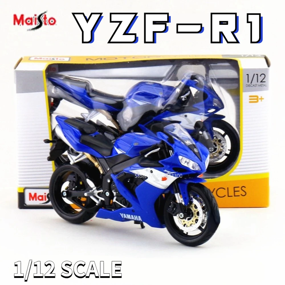 

Maisto 1/12 Yamaha YZF-R1 Streetcar Alloy Toy Motorcycle Model Diecast Scale Simulation Scale Model Motorcycle Boys Collection