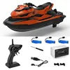 Racing RC Boat High Speed Radio Remote Control Speedboat Waterproof Rechargeable Electronic Motorboat For Pool Game Kids Gift 3