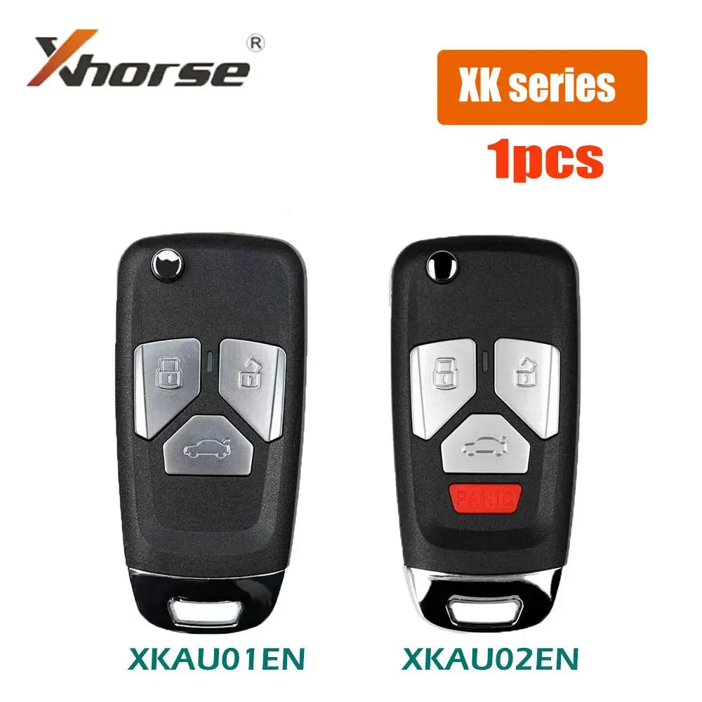 

Универсальный пульт дистанционного управления Xhorse XKAU01EN VVDI для Audi VVDI Mini Key Tool VVDI2 XKAU02EN 3/4 кнопочный автомобильный пульт дистанционного управления, 1 шт./партия