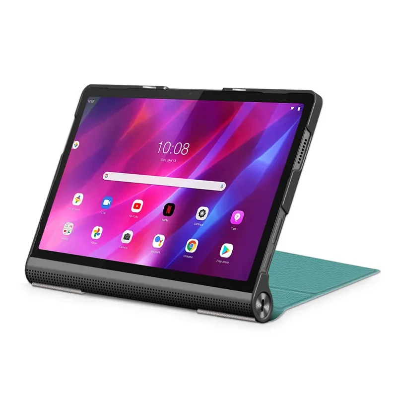 Lenovo Yoga Tab 11 (YT-J706F) ＋ おまけ付き Case For Lenovo Yoga Tab 11 Case YT-J706F PU Leather Flip Stand