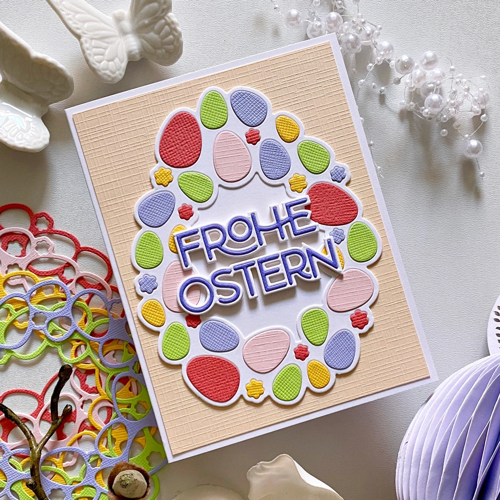 레이어링 부활절 꽃무늬 생일 축하 커팅 다이 스크랩북 다이어리 장식 스텐실 엠보싱 템플릿 DIY 인사말 카드 2026