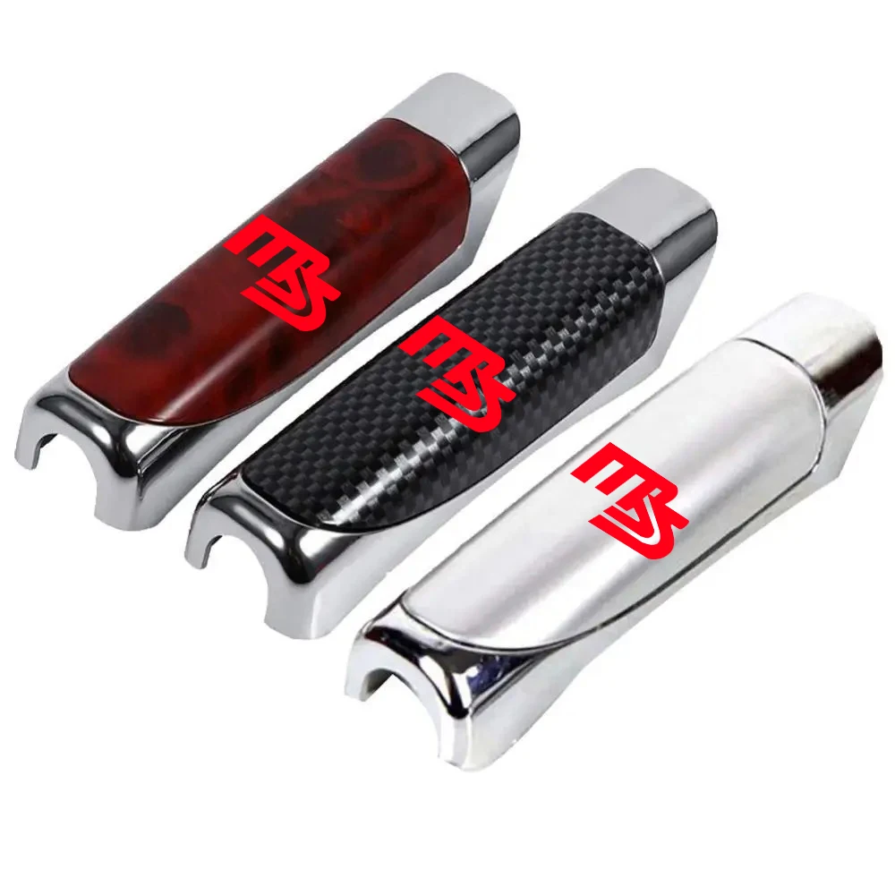 Car Carbon Fiber Handbrake Grips Protection Anti-slip Cover Car Accessories for Mazda MS 3 6 Axela Demio CX3 CX5 Accessories