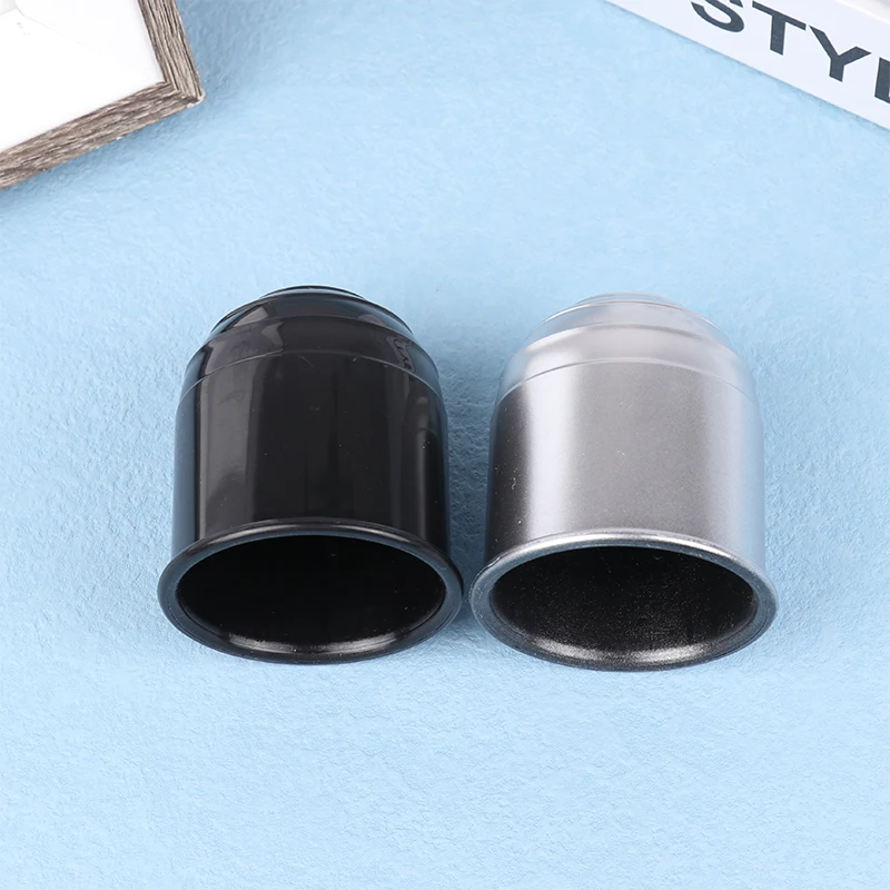 1PCS Car Vehicle Auto Tow Bar Ball Cover 50mm Simplicity Plastic Prevent Grease and Dirt Cap Hitch Caravan Protection Universal