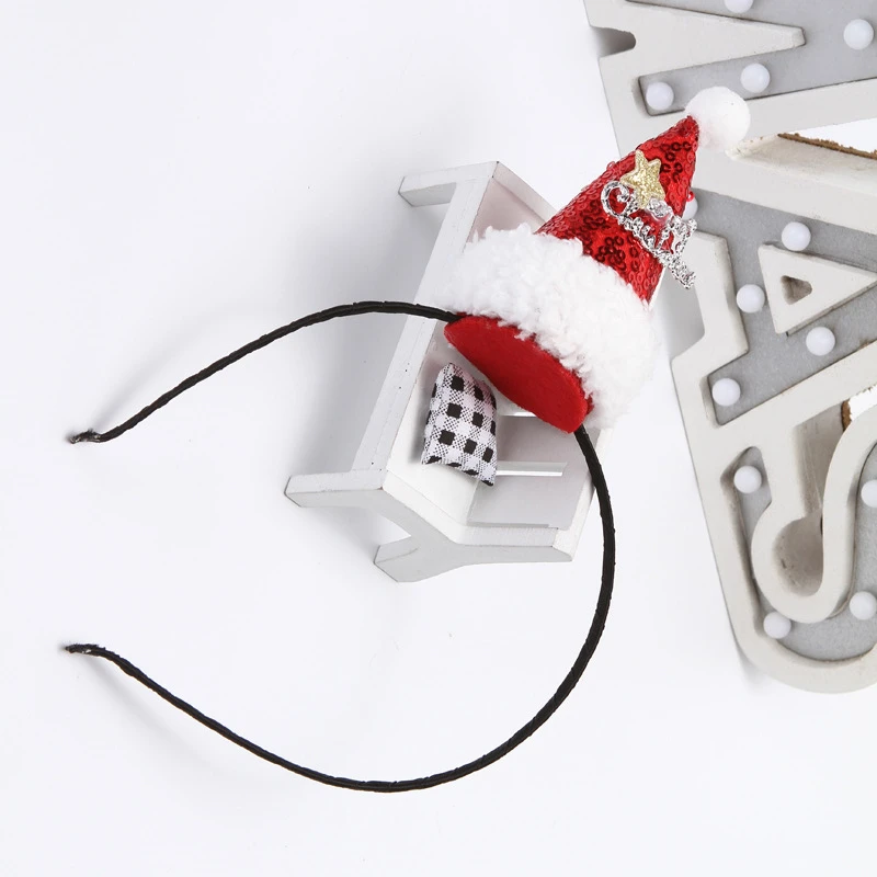 New Red Christmas small hat headband for Christmas Party