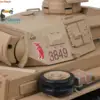 HENG LONG 1/16 7.0 Plastic Panzer III H FPV Camera RC Tank 3849 Painted Yellow Metal Steel Gearbox 360° Turret Track TH17365 4