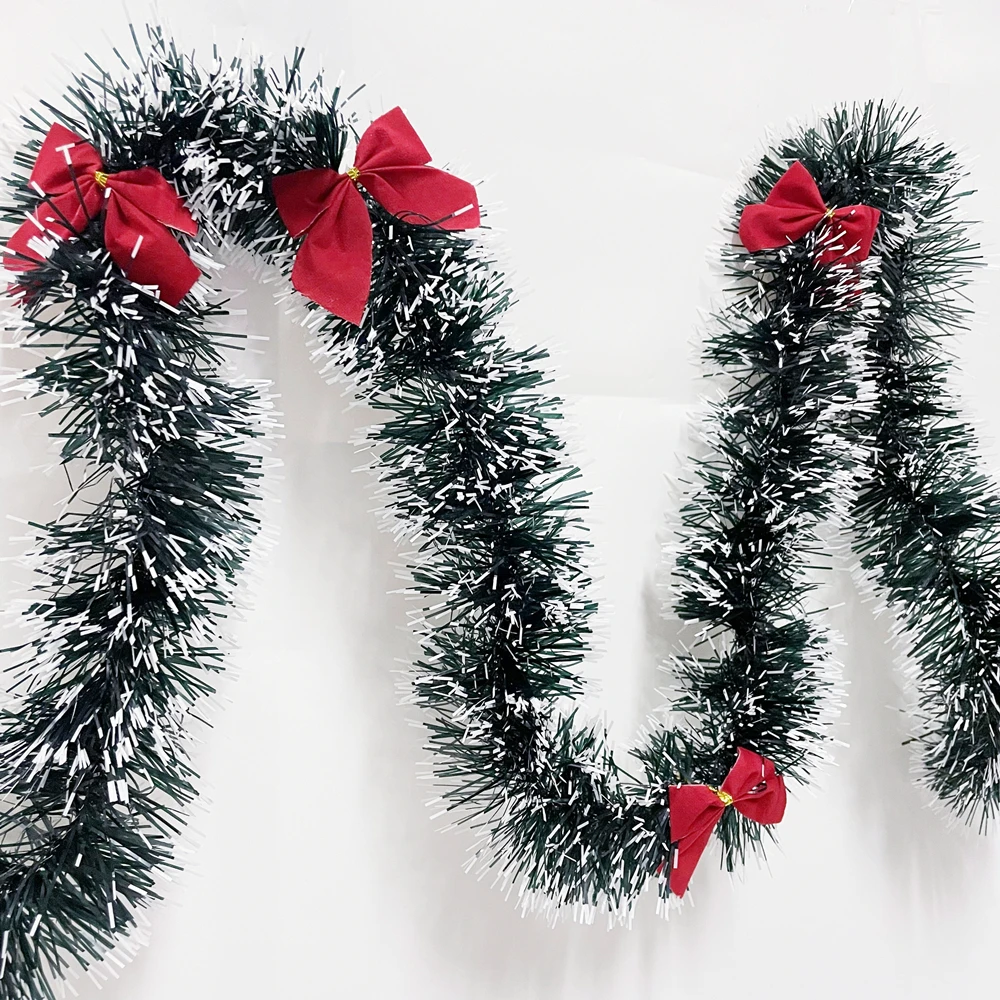 2M Christmas Garland Home Party Wall Door Decor Christmas Tree Ornaments Stair Fireplace Xmas Decoration Party Supplies christmas decorations
