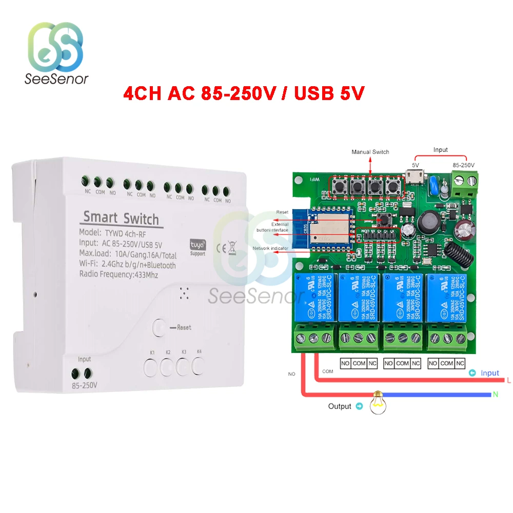 4CH 85-250V