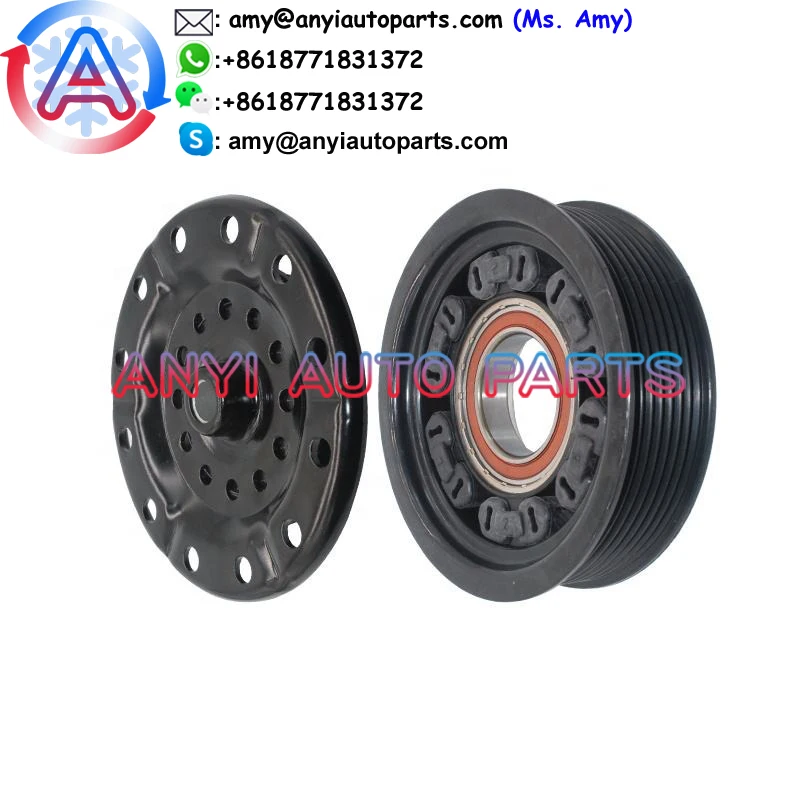 

ANYI AUTO PARTS CA1364 CLUTCH ASSEMBLY 6SEU14C 7PK 115MM for Toyota corolla